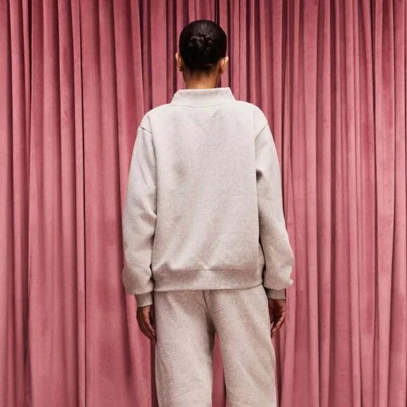 PARKE Valentine's Day Hoodie Grey Casual Preppy Style 🤍❤ - Picture 9 of 9